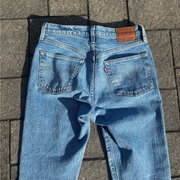 Levi’s 501 Premium denim buttonfly women’s straight leg jeans 26 x28 - Picture 2 of 11